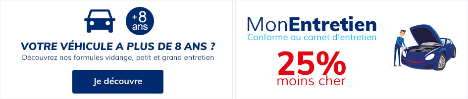 Véhicule de + de 8 ans ?